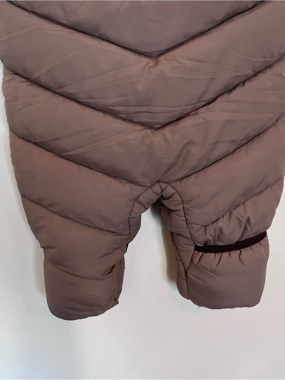 Volcom 6/9 Month Baby Boys Snowsuit Hooded Insulated Fleece Lined Chestnut
